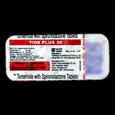 TIDE PLUS 20MG TABLET 10'S