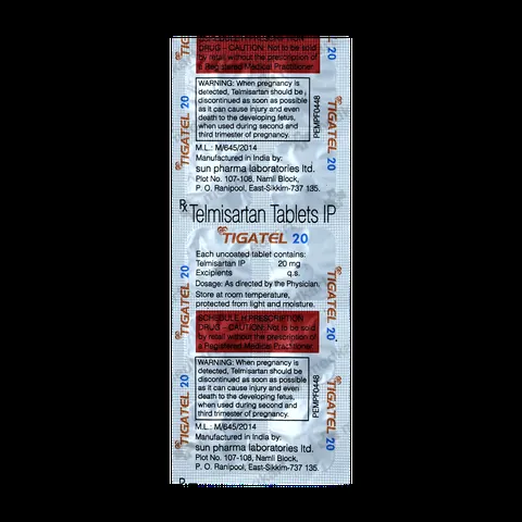 TIGATEL 20MG TABLET 10'S