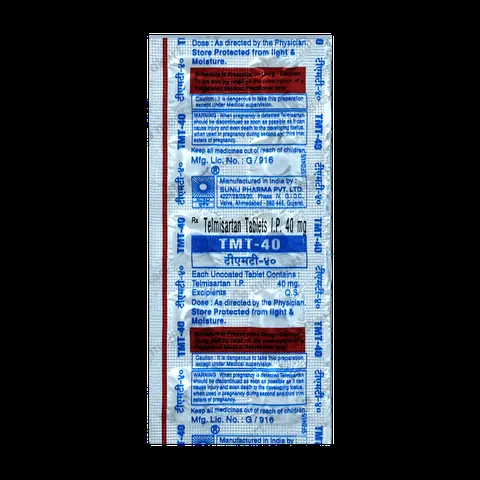 TMT 40MG TABLET 10'S