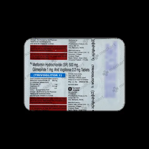 TRIVOGLITOR 1MG TABLET 10'S