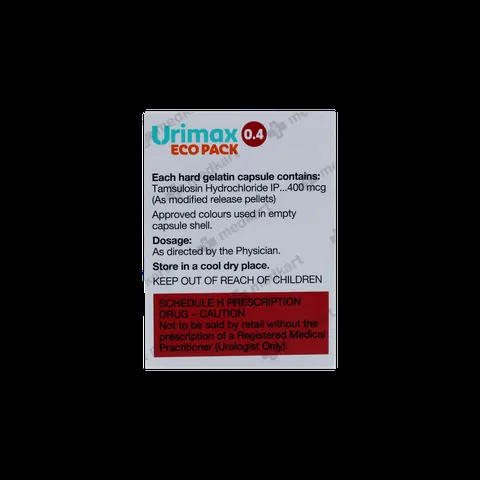 URIMAX 0.4MG CAPSULE 30'S