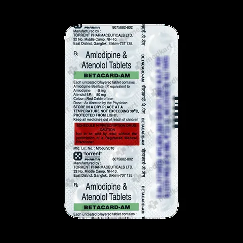 BETACARD AM TABLET 15'S