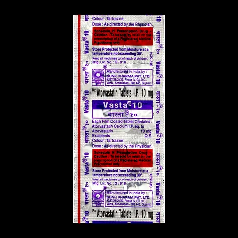 VASTA 10MG TABLET 10'S