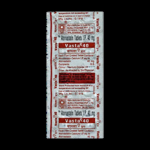VASTA 40MG TABLET 10'S