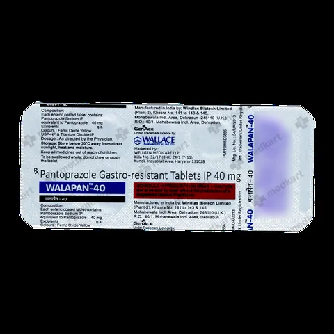 WALAPAN 40MG TABLET 10'S