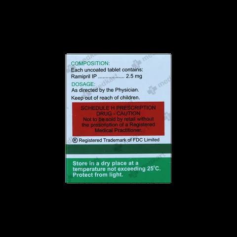 ZIRAM 2.5MG TABLET 10'S