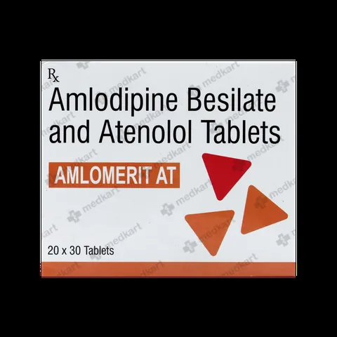 Amlomerit AT Tablet 30s – Blood Pressure Control Medicine