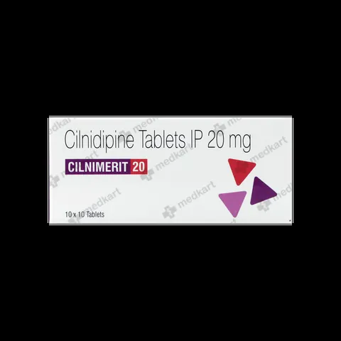 CILNIMERIT 20MG TABLET 10'S