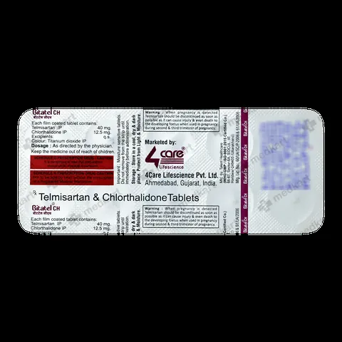 BITATEL CH 40/12.5MG TABLET 10'S