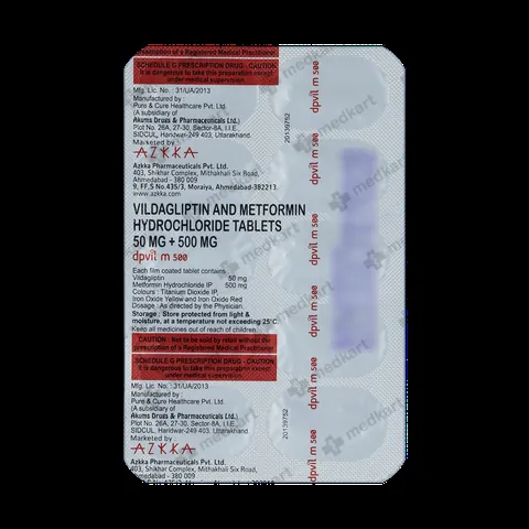 DPVIL M 500MG TABLET 10'S