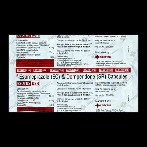 ESOTUS DSR CAPSULE 10'S