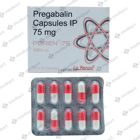 PBREN 75MG CAPSULE 10'S
