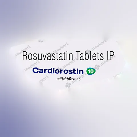 CARDIOROSTIN 10MG TABLET 10'S