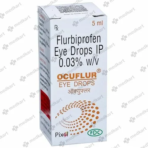 OCUFLUR EYE DROPS 5 ML