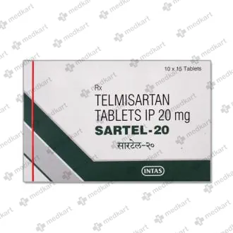 SARTEL 20MG TABLET 15'S