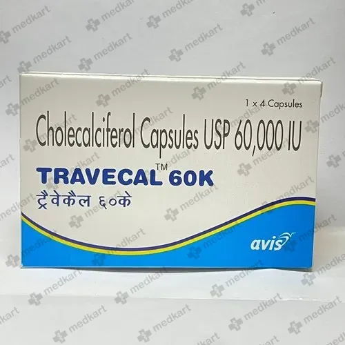 TRAVECAL 60K CAPSULE 4'S