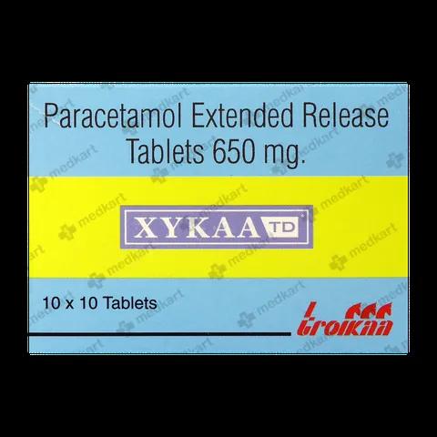 XYKAA TD 650MG TABLET 10'S