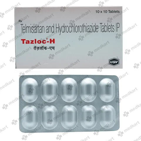 TAZLOC H 40MG TABLET 10'S