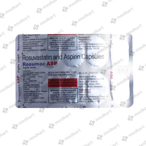 ROSUMAC ASP 10MG CAPSULE 10'S