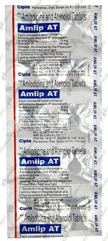 AMLIP AT TABLET 10'S