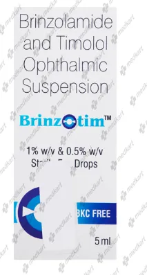 BRINZOTIM EYE DROPS 5 ML