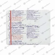 CIPRALEX 10MG TABLET 15'S