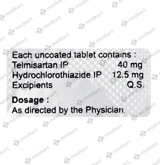 Telsart-H Tablet – Uses, Side Effects & Dosage