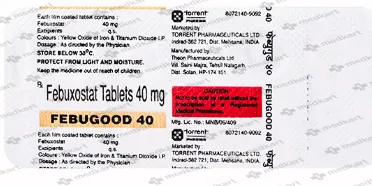 FEBUGOOD 40MG TABLET 10'S