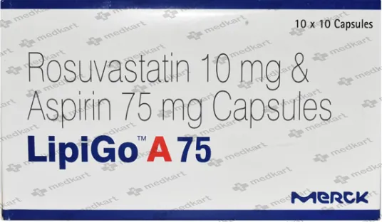 LIPIGO A 75MG CAPSULE 10'S