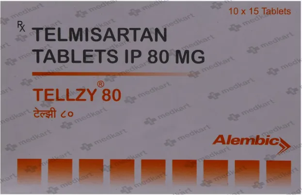 TELLZY 80MG TABLET 15'S