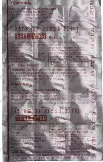 TELLZY 80MG TABLET 15'S