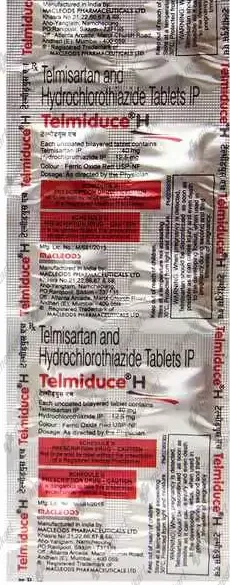 TELMIDUCE H 40MG TABLET 10'S