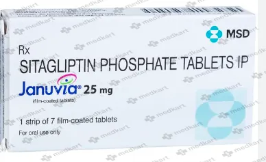 JANUVIA 25MG TABLET 7'S