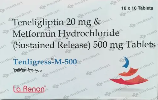 TENLIGRESS M 500MG TABLET 10'S