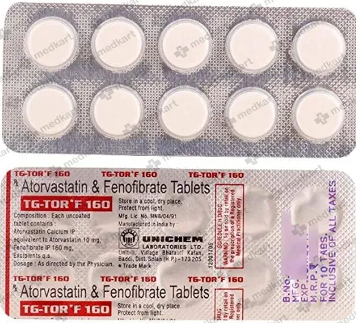 TG TOR F 160MG TABLET 10'S
