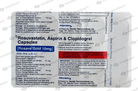 ROSAVE GOLD 10MG CAPSULE 10'S