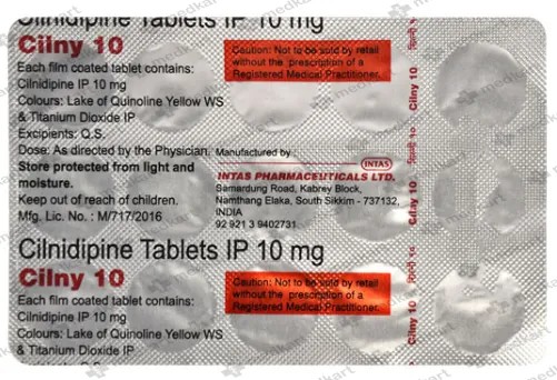 CILNY 10MG TABLET 15'S