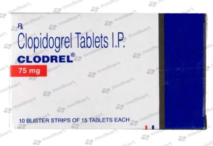 CLODREL 75MG TABLET 15'S