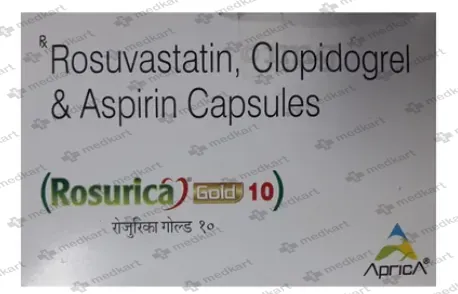 ROSURICA GOLD 10MG CAPSULE 10'S