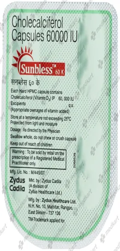 SUNBLESS 60K CAPSULE 4'S