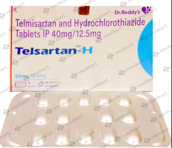TELSARTAN H 40MG TABLET 14'S