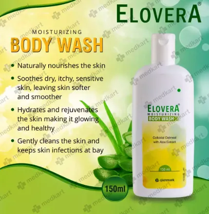 ELOVERA MOISTURIZING BODYWASH 150ML