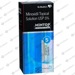 MINTOP FORTE 5% SOLUTION 120 ML - Medkart Pharmacy | Generic Medicines Online - Best Online Pharmacy App