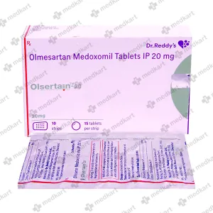OLSERTAIN 20MG TABLET 15'S