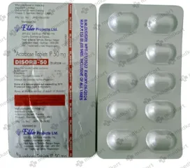 DISORB 50MG TABLET 10'S