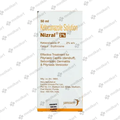 NIZRAL 2% SHAMPOO 50 ML - Medkart Pharmacy | Generic Medicines Online - Best Online Pharmacy App