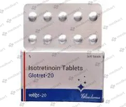 GLOTRET 20MG TABLET 10'S - Medkart Pharmacy | Generic Medicines Online - Best Online Pharmacy App