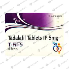 T FIL 5MG TABLET 4'S - Medkart Pharmacy | Generic Medicines Online - Best Online Pharmacy App