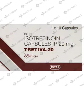 TRETIVA 20MG CAP 1X10     Medkart Pharmacy | Generic Medicines Online - Best Online Pharmacy App