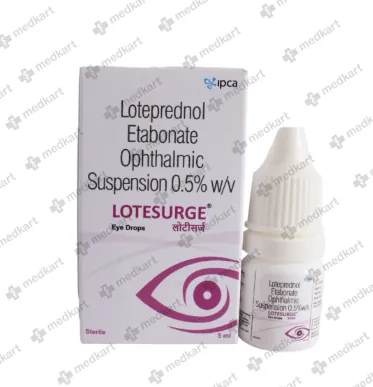 LOTESURGE DROPS 5ML     <MED WEB NAME> - Medkart Pharmacy | Generic Medicines Online - Best Online Pharmacy App